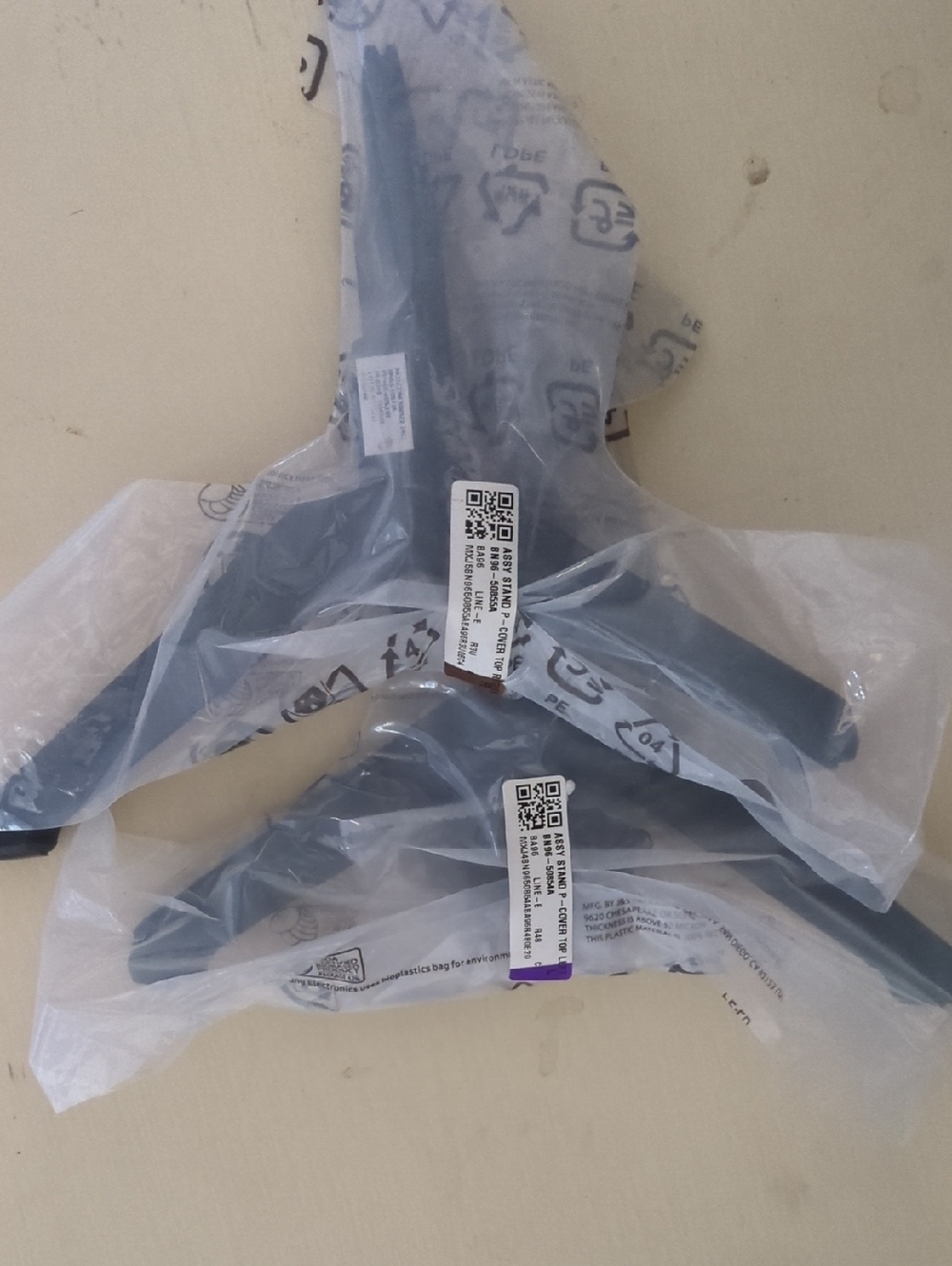 Samsung Replacement TV Stand Legs - Black (Pair) BN96-50854A BA96